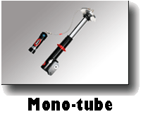 mono-tube schokbreker voor 4-cylinder